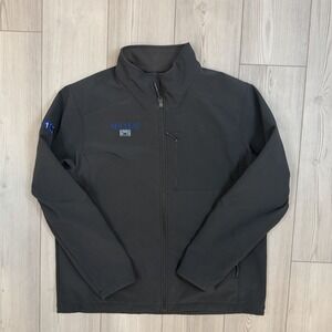 The North Face Apex Barrier Soft Shell Jacket Mens XL Gray Company Logo NF0A3LGT